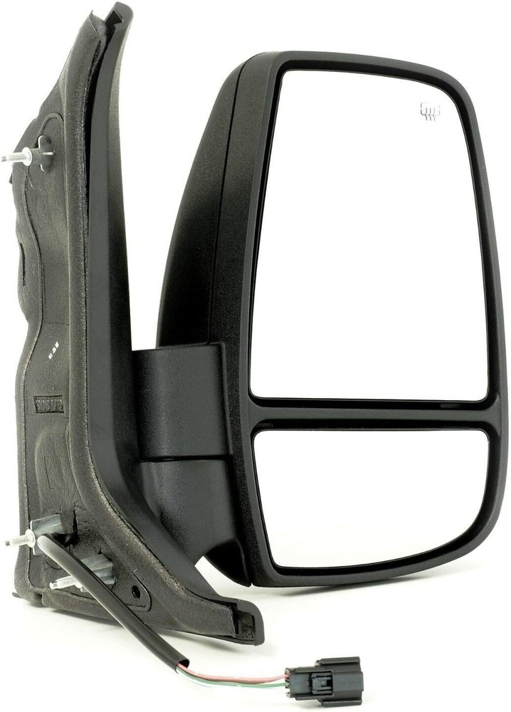 Replacement Passenger Right Side Door Mirror Textured Back Cover Power Adjustmen