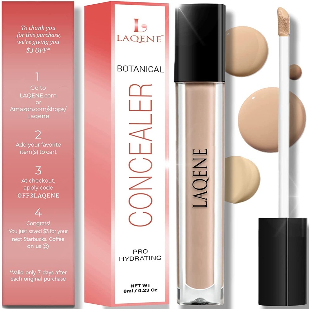 Flawless Silky Smooth Full Coverage Concealer Hydrating Natural - Ivory