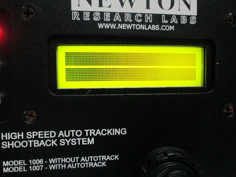 NEWTON RESEARCH LABS FIREARMS TRAINING SIMULATOR SHOOT BACK SYSTEM 1006