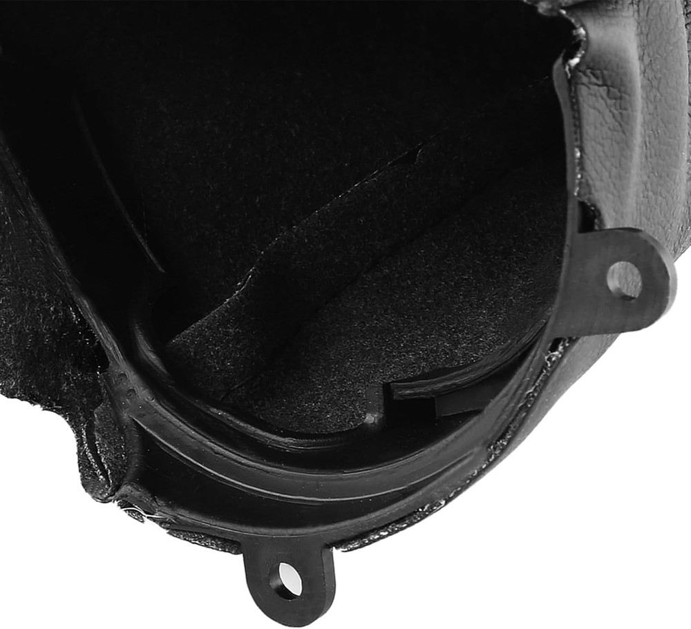 Manual PU Leather Shift Boot Cover, Gear Gaiter Shift Shifter Boot Replacement,