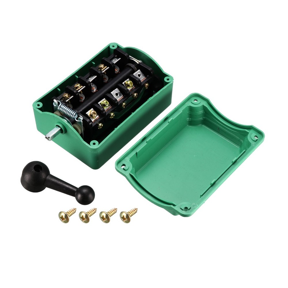 Drum Switch QS-30 3 Positon Forward/Off/Reverse Motor Control Plastic Shell 30A