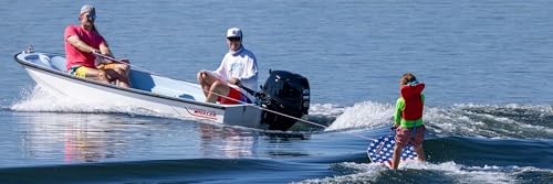 O’Brien Platform Trainer Waterski – 46″ Bamboo U-Platform Beginner with Flag