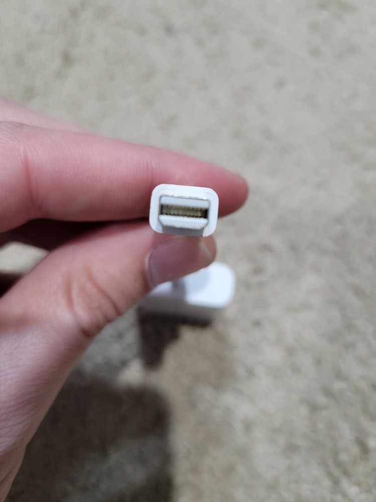 Genuine Apple Mini DisplayPort to DVI Adapter MB570LL/B Model A1305 Authentic