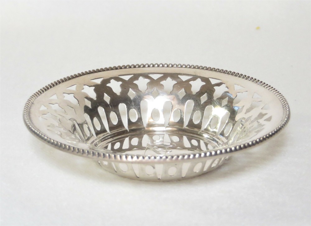 Antique Mauser Sterling Dish Set for Desserts