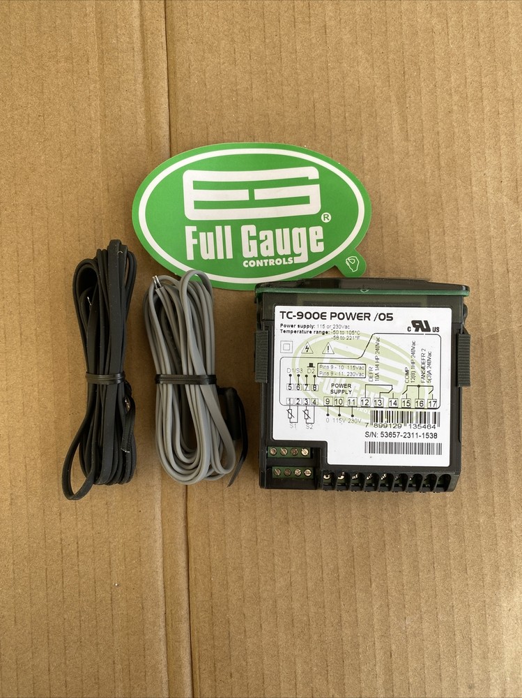Full Gauge TC-900E Log Digital Freezing and Defrost System Controller
