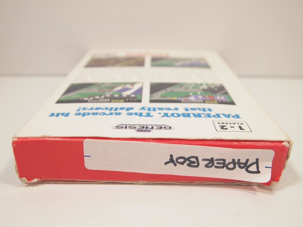 Paperboy (SEGA Genesis) Authentic CARDBOARD BOX ONLY