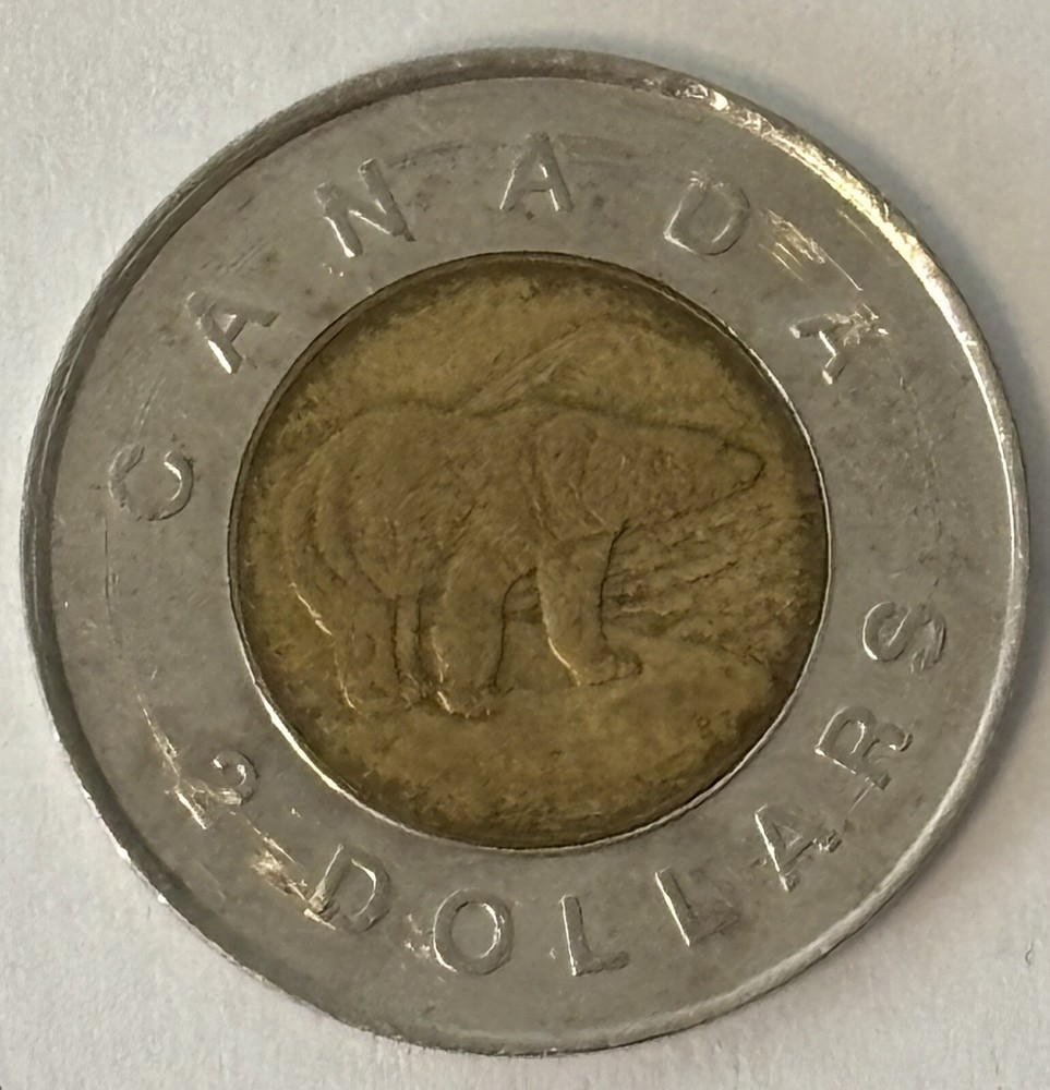 1996 Canadian $2 Dollar Coin