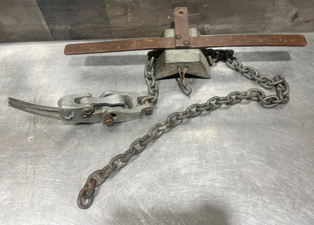 Vintage AB Chance Lineman’s Pole Saddle. Item ID 3
