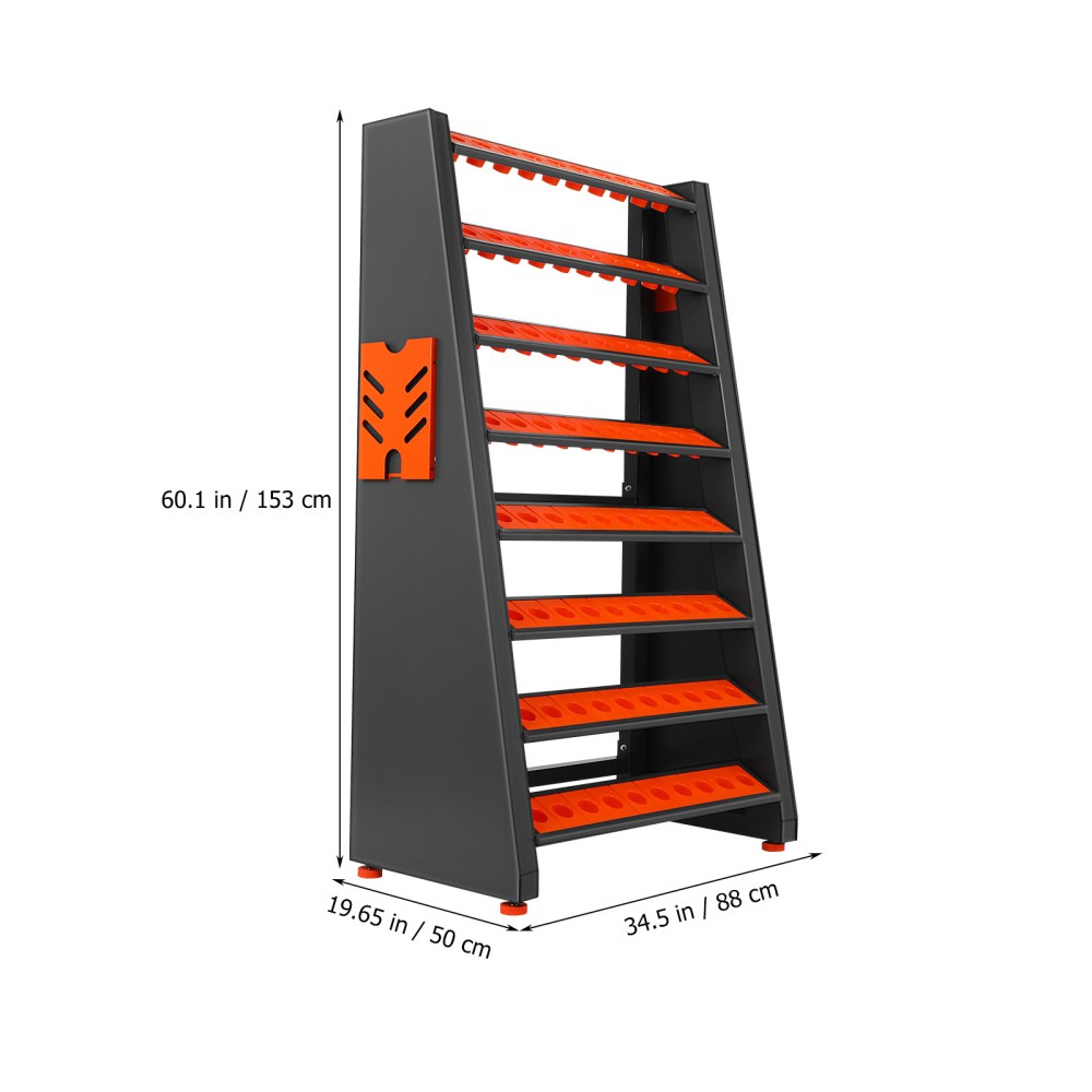 Tool Rack CNC Tool Holder Station Large Capacity CAT40 Tool Storage Organizer