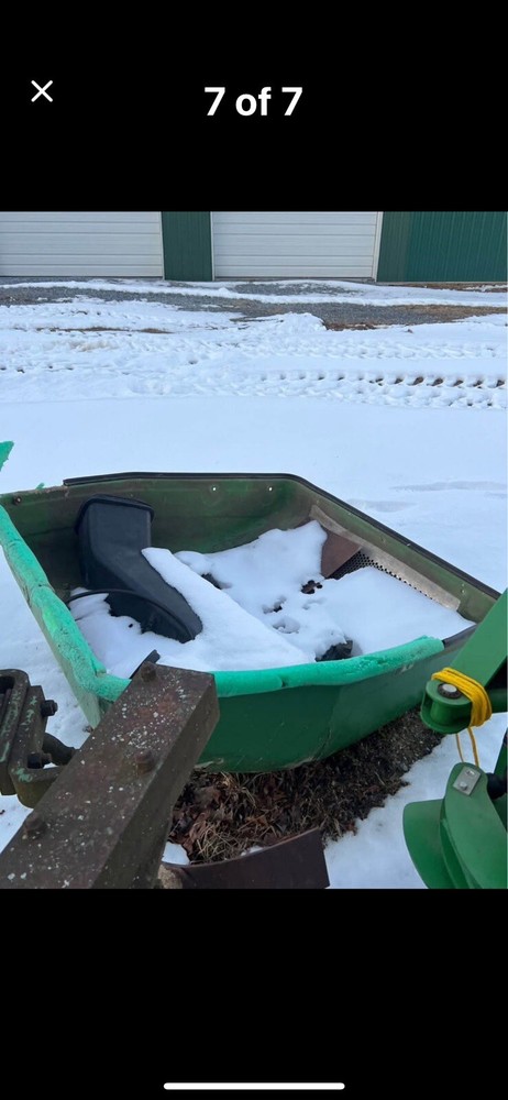 john deere MCS collection shell and blower motor