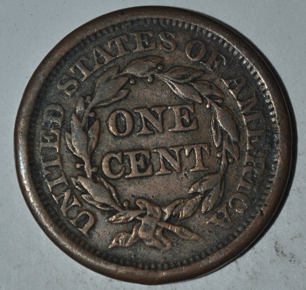 1852 Large Cent {{{6907