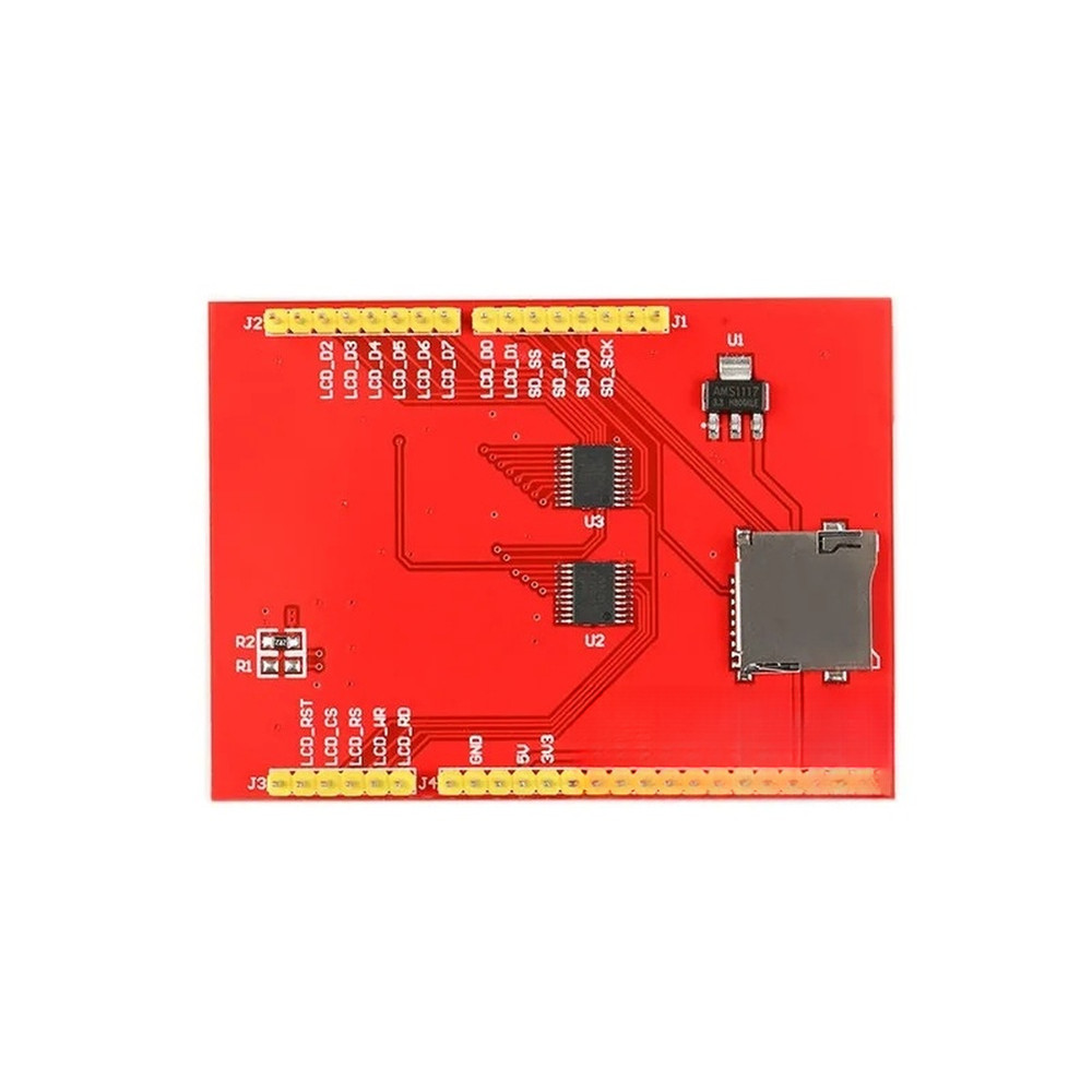 2.4 inch TFT Color Display with Touch Support for MEGA2560 Development