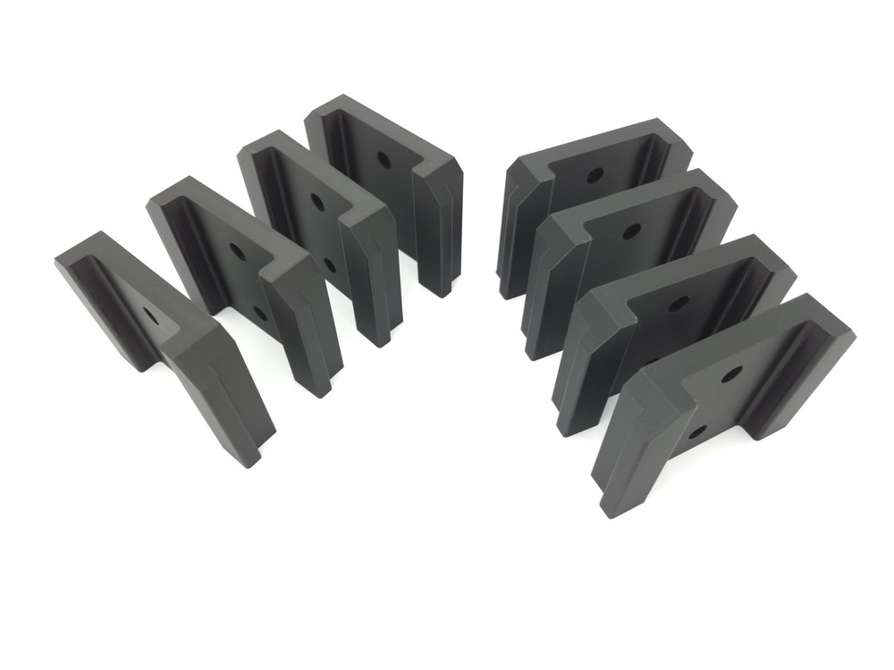 8 Pack - Battery Holder Wall Shelf Mount – Compatible with EGO 56V - 3D Printed