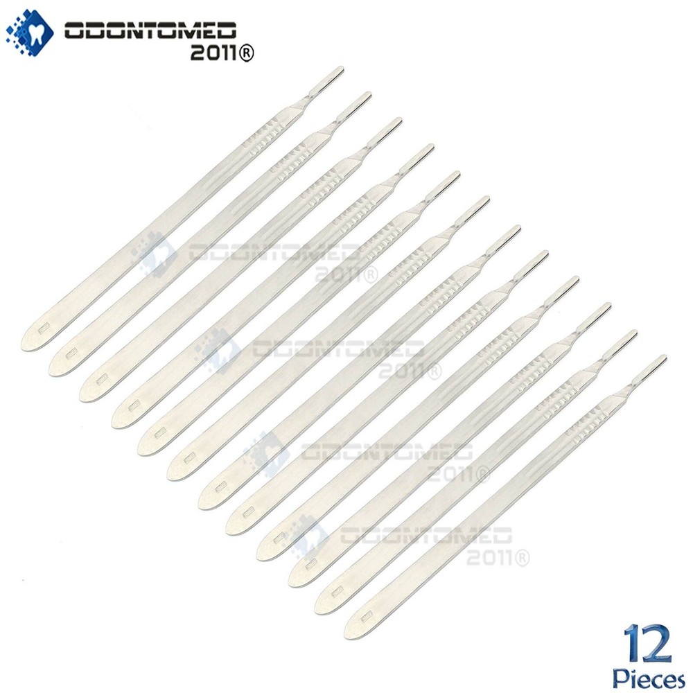 12 Scalpel Handle #4L Surgical ENT Veterinary Instruments