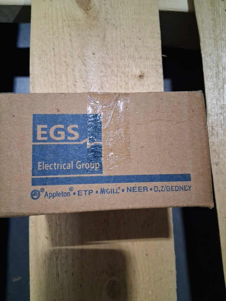 Appleton S75 Snap In Blank 3/4" Electrical Box Of 50 Pcs.