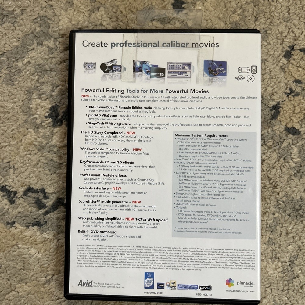 Pinnacle Studio Ultimate Version 11