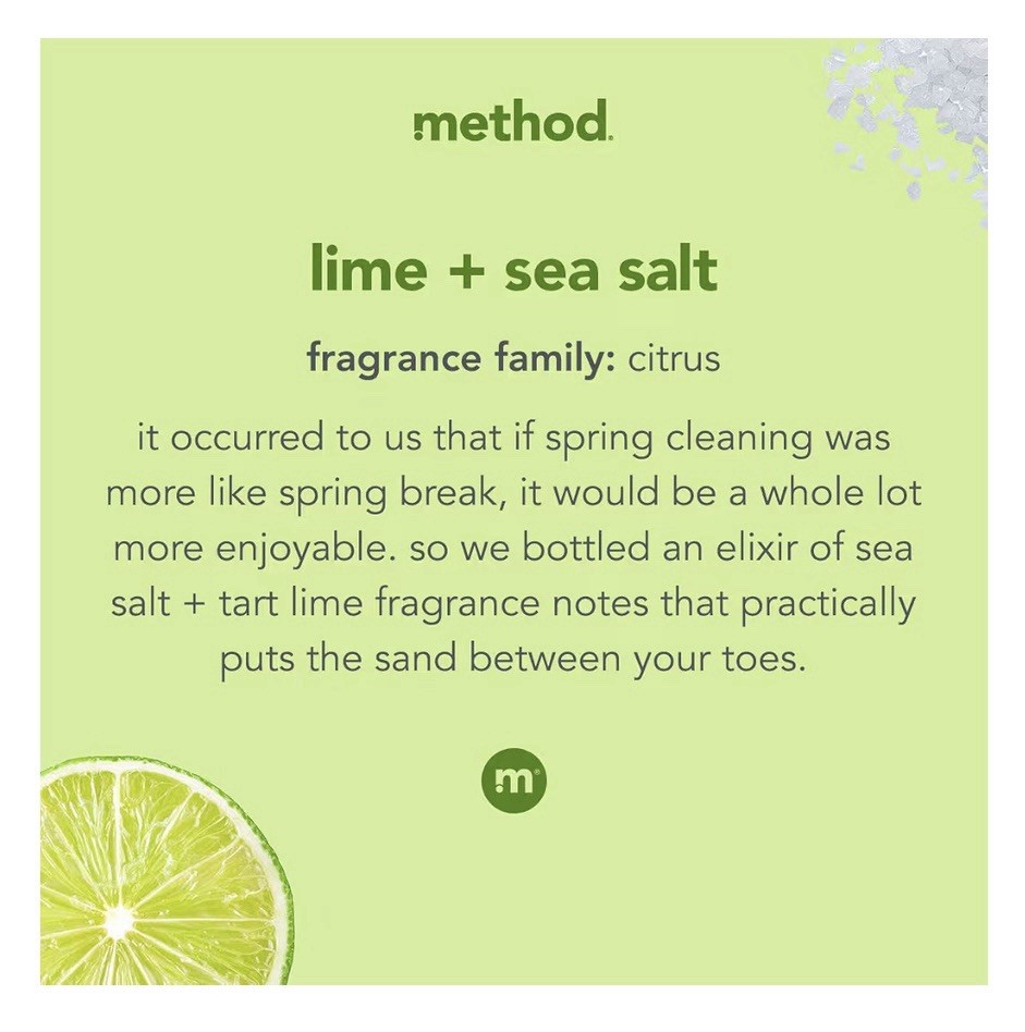 Method | Dish Soap Refill Lime + Sea Salt 36 floz