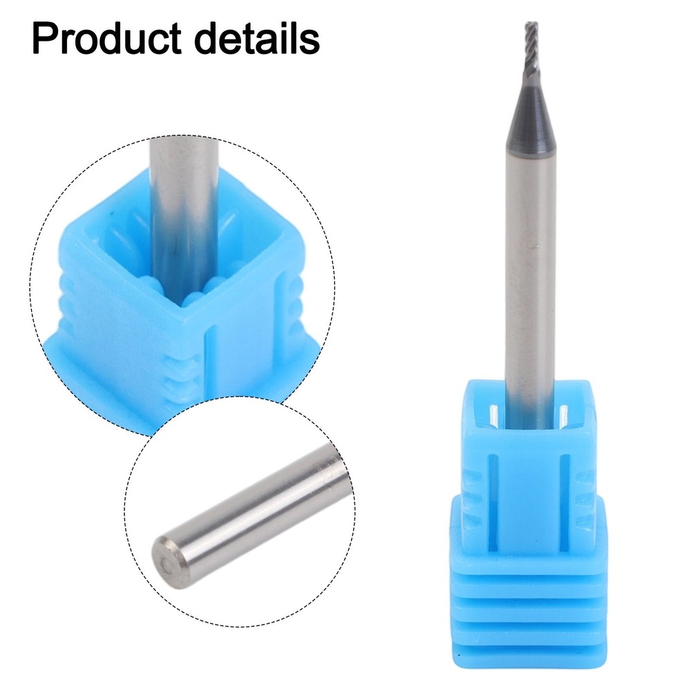 Solid carbide milling cutter four flutes designed for various machining needs