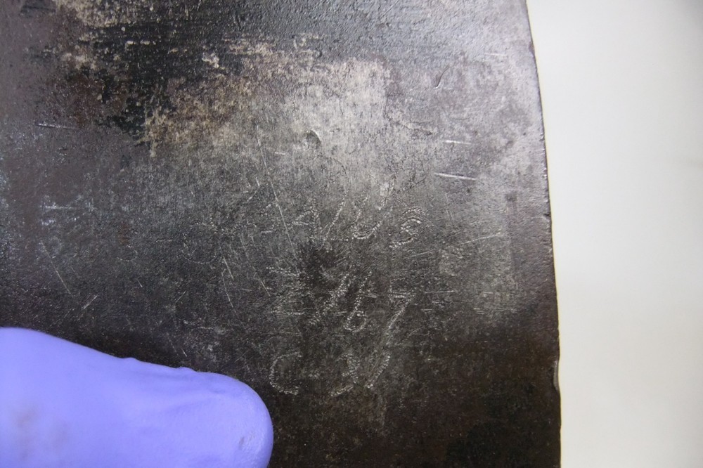 3 Lbs 12 oz True Temper Single Bit Axe Head Possibly US Military Issue