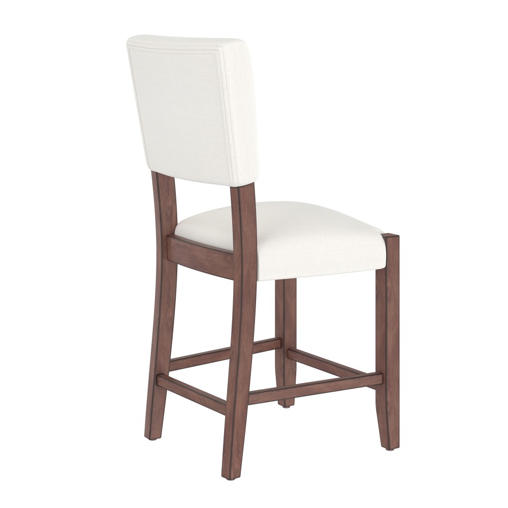 Faux Marble Counter Height Dining Table Set with 2 Chairs, Modern Pub