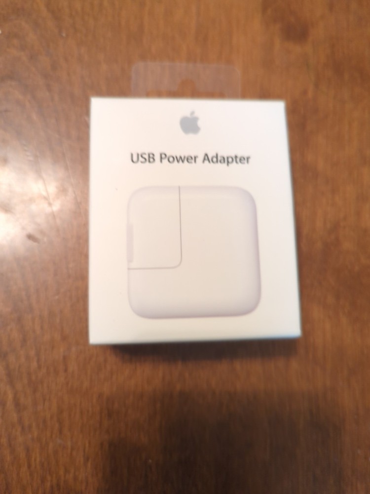 Genuine Apple MD836LL/A 12W USB Power Adapter - White