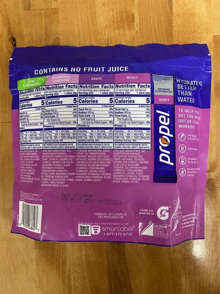 Propel Powder Variety Pack, 40 pk.