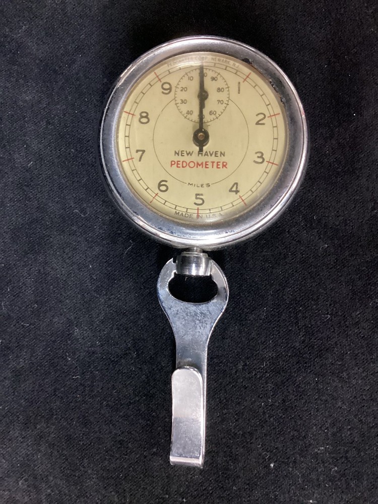 Vintage New Haven Pedometer.