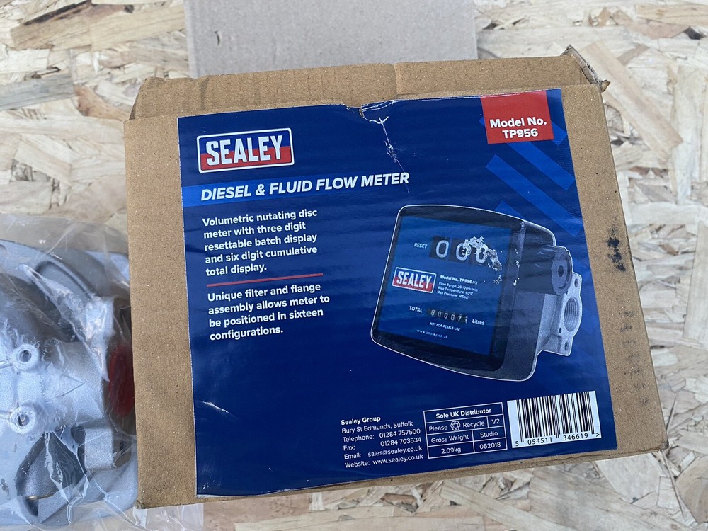 Sealey Diesel & Fluid Flow Meter TP956