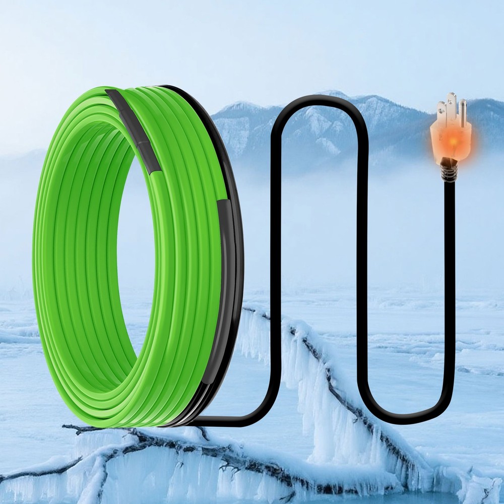 MAXKOSKO Self-Regulating Heat Cable for Pipes - Freeze Protection