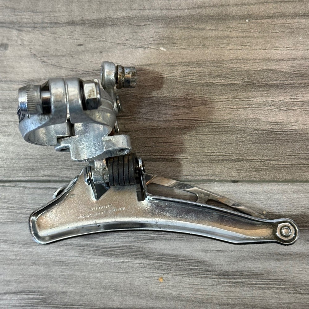 Shimano 600 Arabesque Front Derailleur 28.6 Clamp Bottom Pull