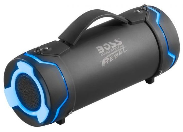 BOSS Tube Bluetooth Speaker Portable Weatherproof Powersports Rechargeable