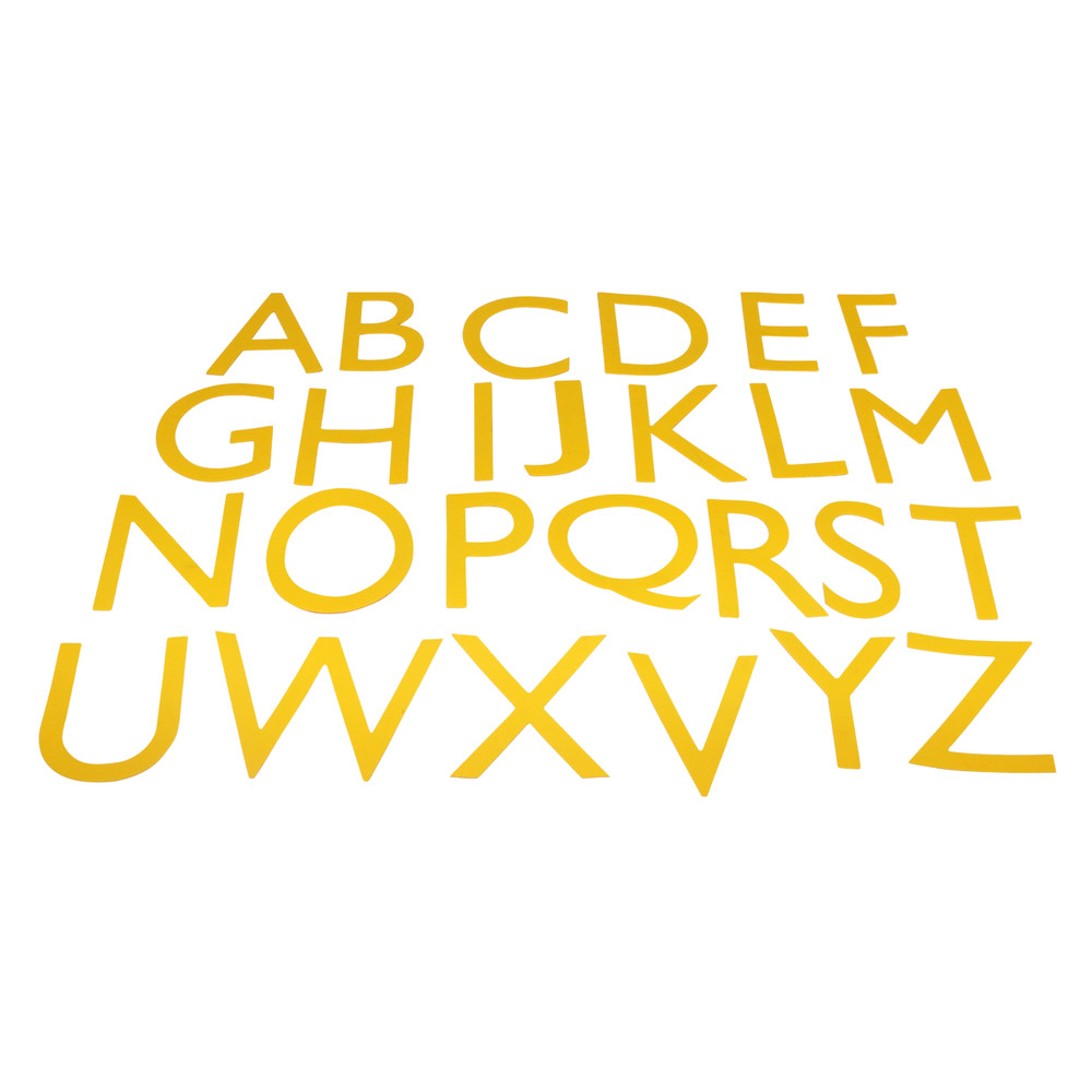 FindTape Marking Letters: 3.7 in. (Blue)