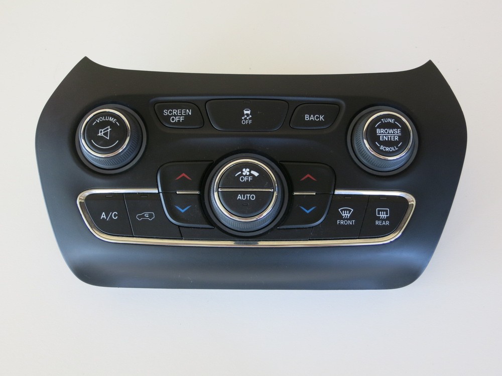 14 Jeep Cherokee "Audio Control Panel" Temperature Climate Unit A/C Heater