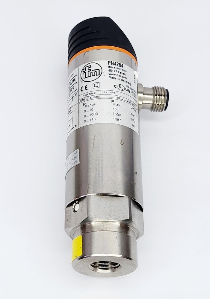 EFECTOR IFM PN4284 PRESSURE SENSOR/TRANSDUCER (NEW OPEN BOX)