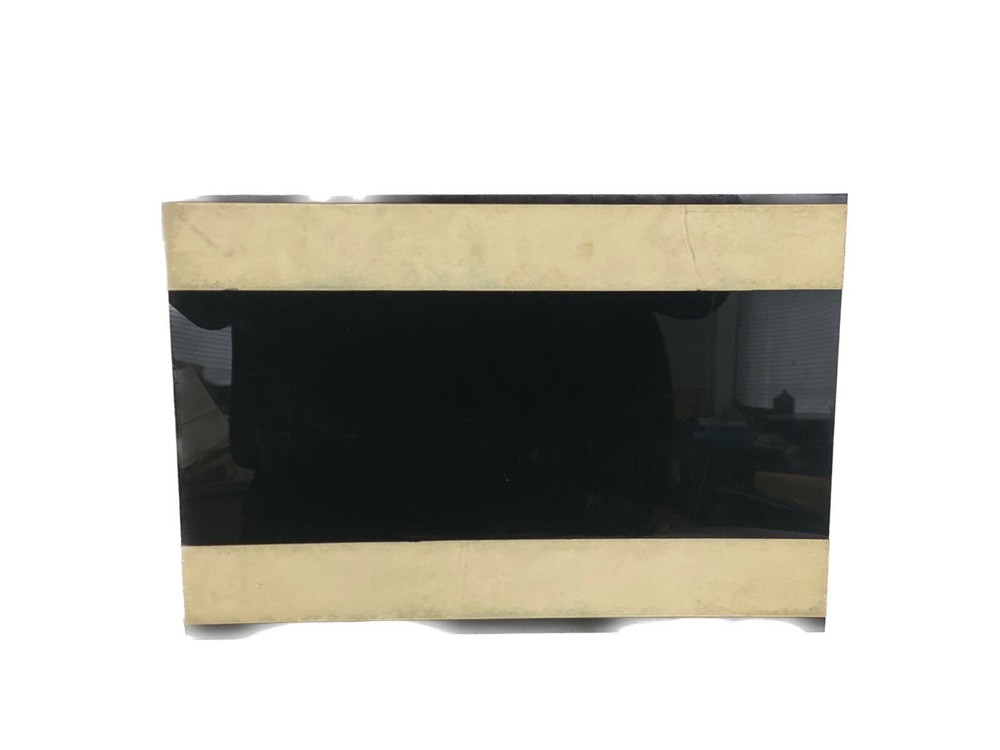 NEW Plastic 14”x9.75” NOTICE DO NOT RUN ENGINES ON LOADING DOCK Plastic Sign