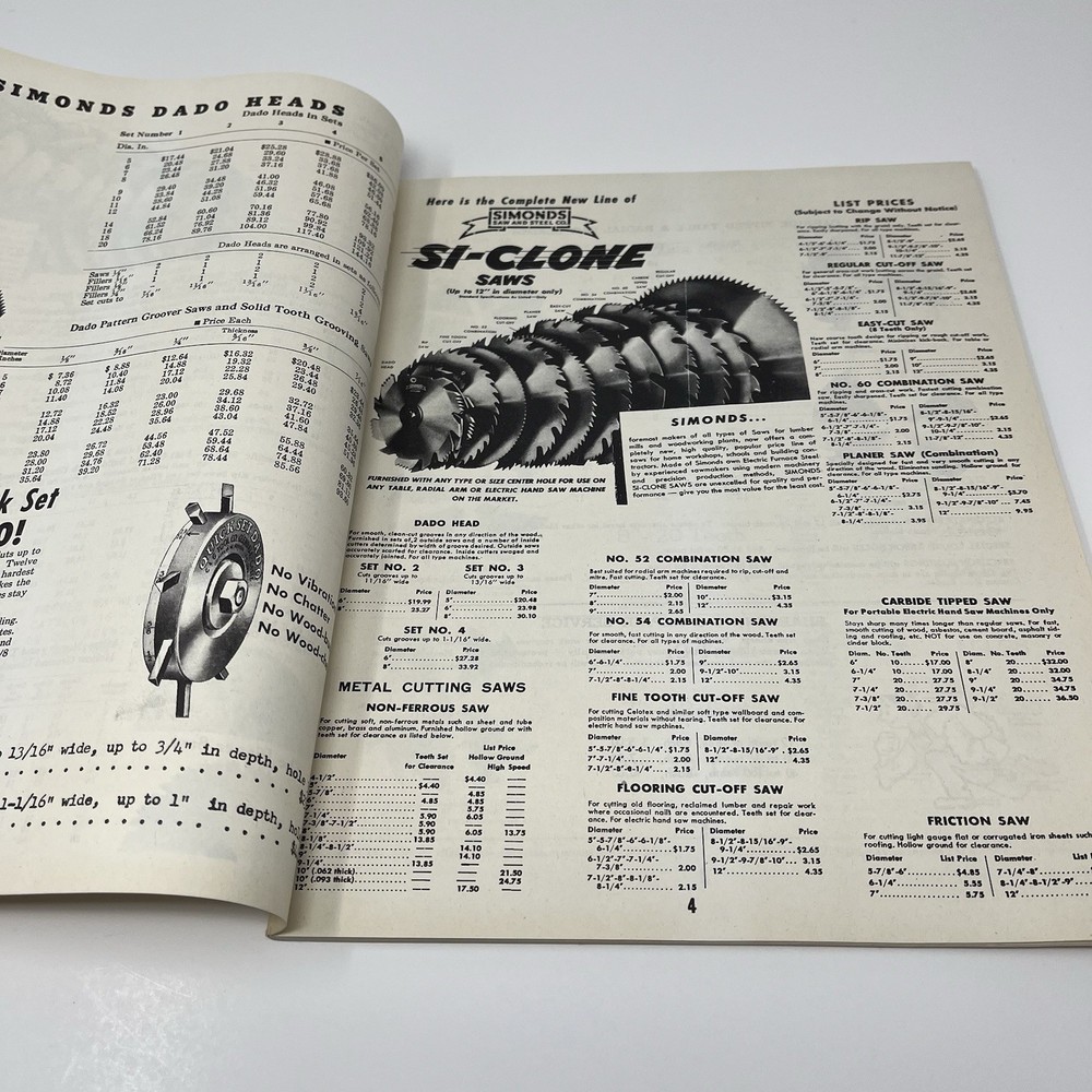 1953 Woodworkers Tool Works Catalog 106