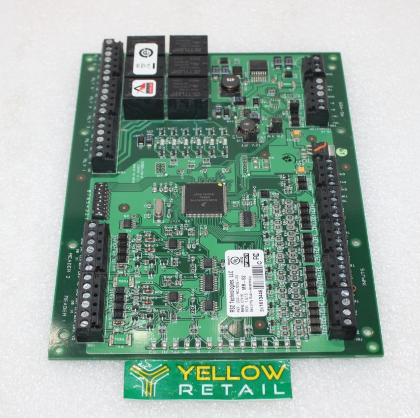 LENEL DOC-NCL12UL-R0 RS2 TECHNOLOGIES MR-52 ACCESS CONTROL BOARD