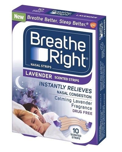 Breathe Right Lavender Scented Nasal Strips
