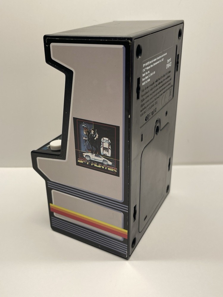 Spy Hunter Retro Mini Arcade Game by Basic Fun Inc #09640 Tested Working