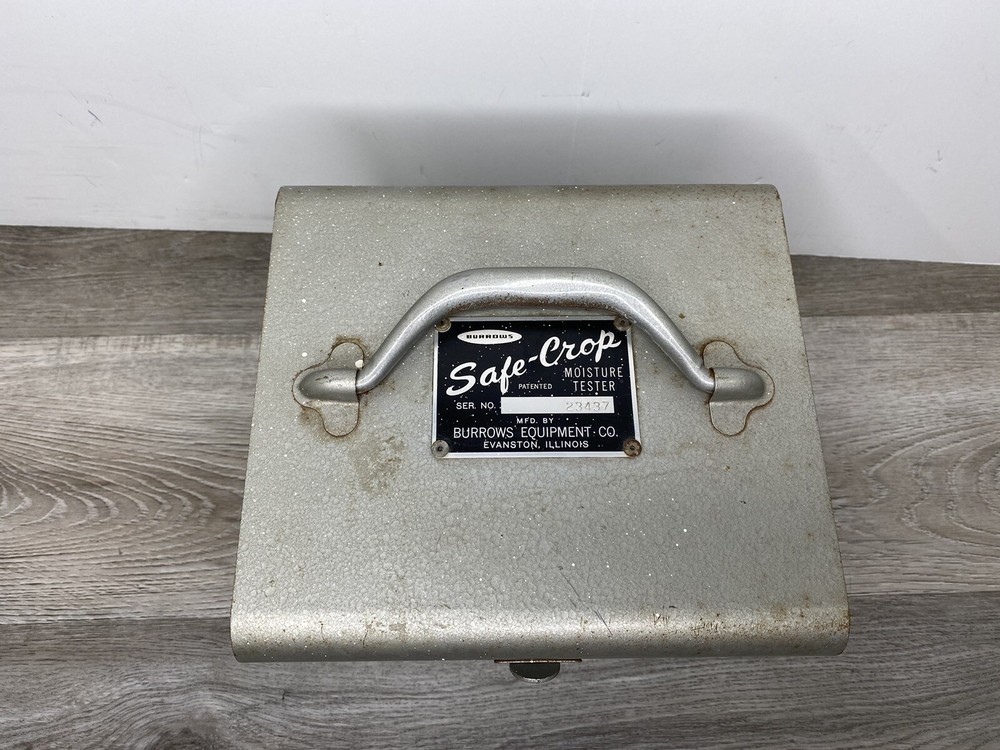 Vintage Burrows Safe Crop Moisture Tester *Untested*