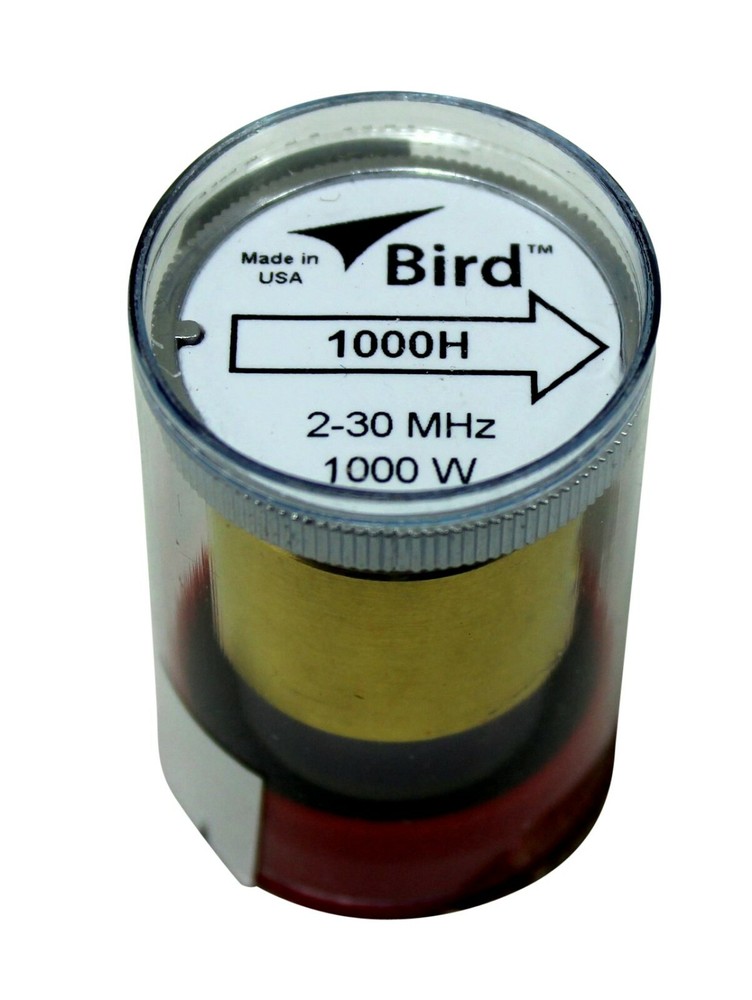 Bird 43 Wattmeter Element 1000H 2-30 MHz 1000 Watts (New)