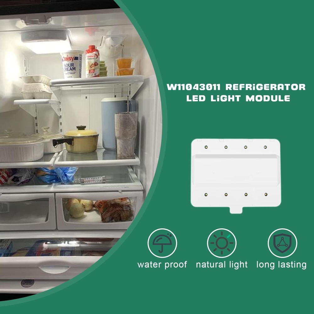 LED Light Module for Whirlpool Refrigerator W11043011 AP6047972 PS12070396