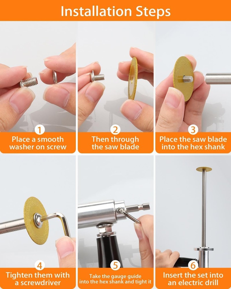 Inside Pipe Cutter for PVC Plastic Pipe Internal Tool Diamond Grit Cutting