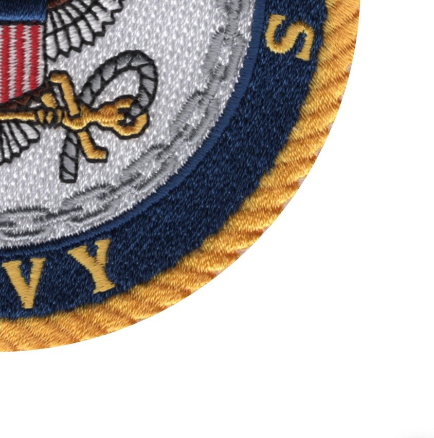 Navy Crest Patch