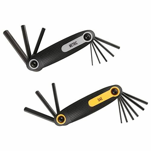 Olympia Tools 2 Piece Folding Hex Key Set, 87-144