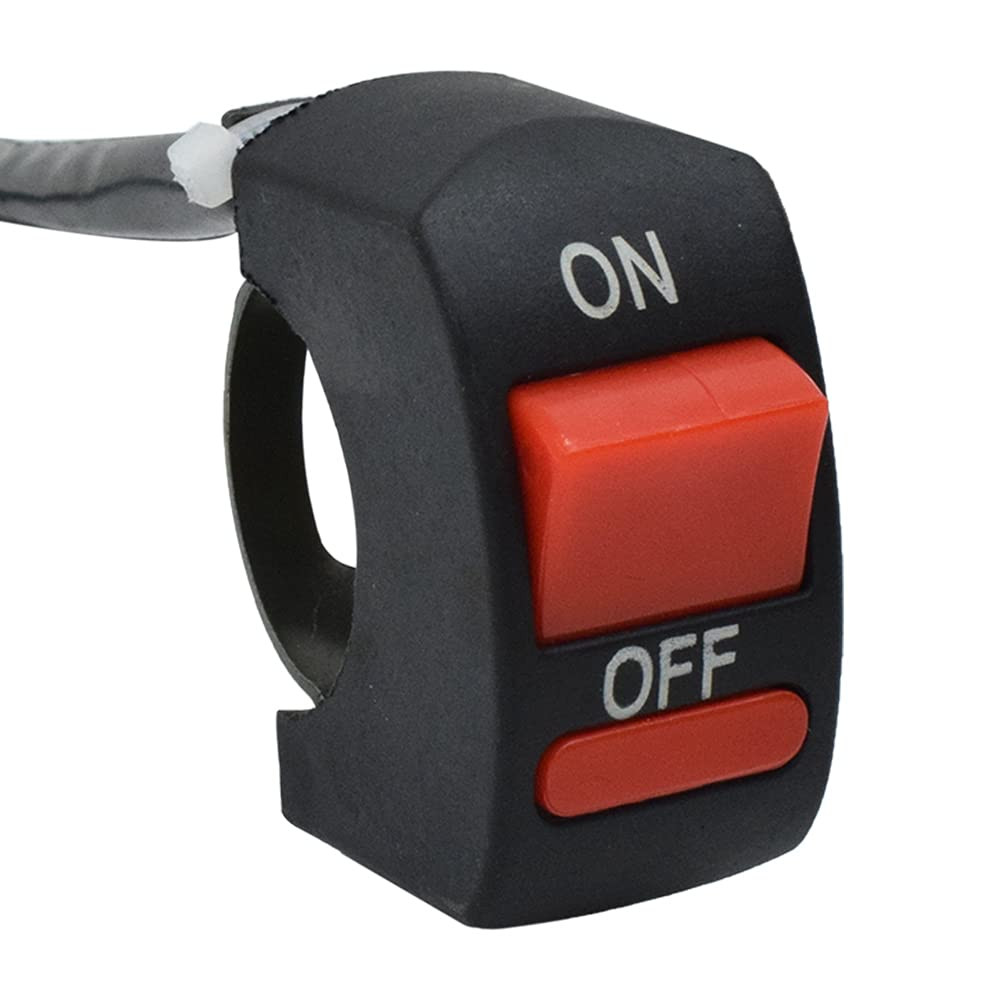 1" 25Mm Motorcycle Handlebar Switch Headlight Fog Light Start Ignition Kill on