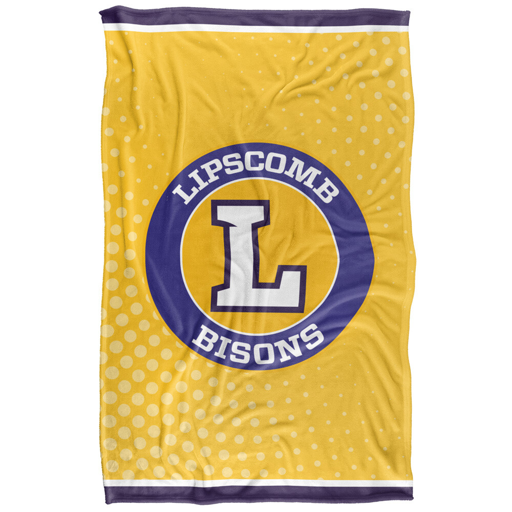 Lipscomb University Logo Dots Silky Touch Super Soft Throw Blanket