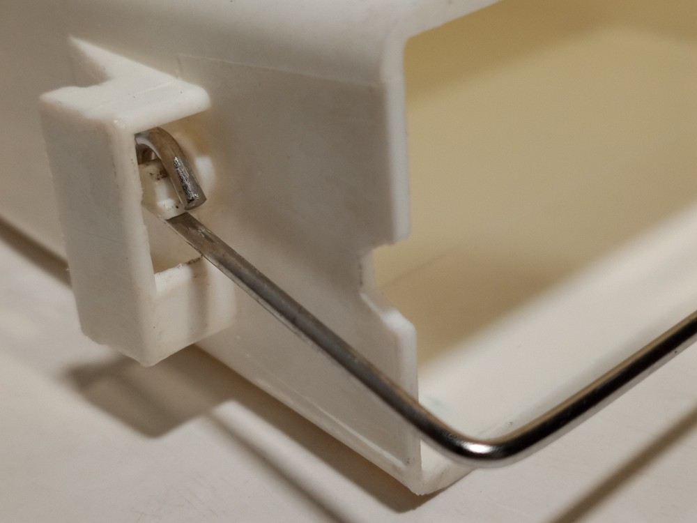 Unbranded Laboratory Microscope Slide Stainer Rack and Jar, As Shown