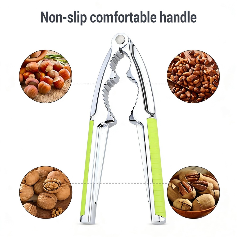Walnut Cracker Tool, Nutcrackers, Metal Nut Shell Openers, Nut Green normal