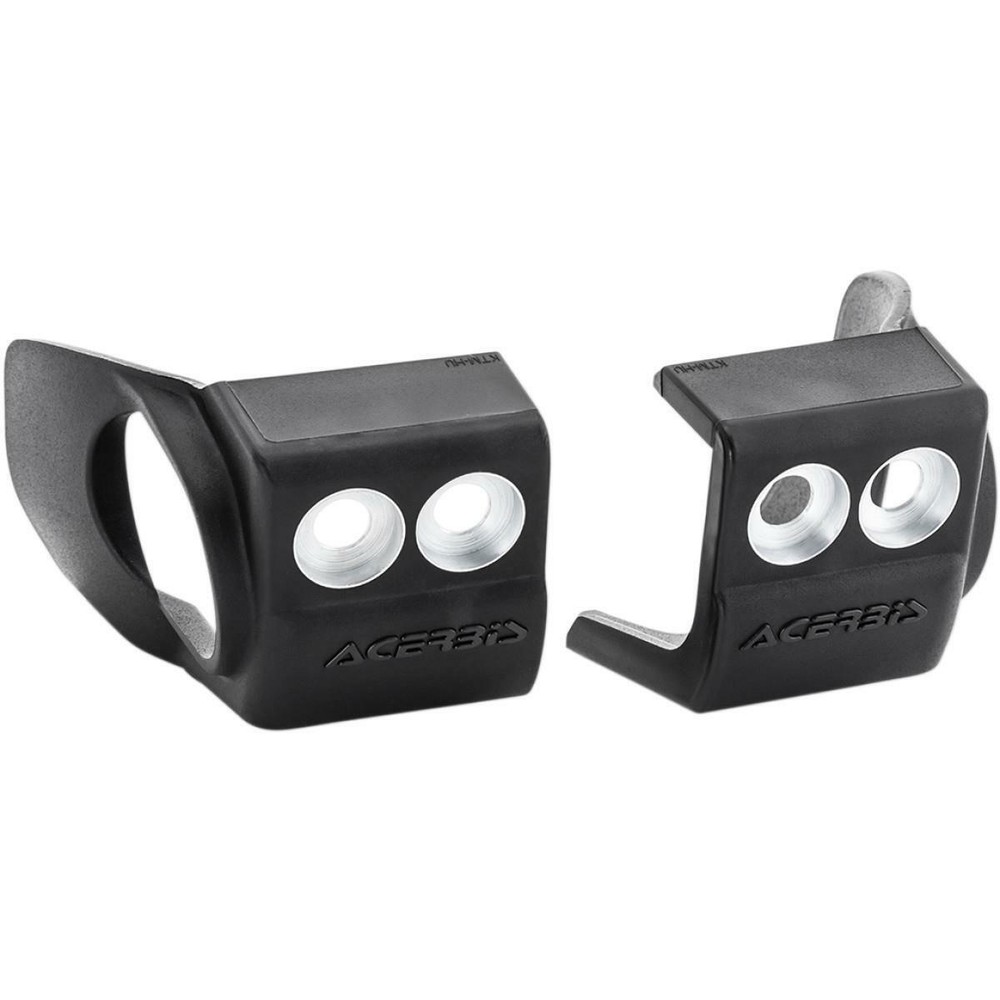 Acerbis - 2742580001 - Fork Shoe Covers, Black
